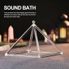 image10 Inch Quartz Crystal Singing Pyramid Healing Musical Instrument  Carry Case Bag Powerful Energy10 Inch  bag